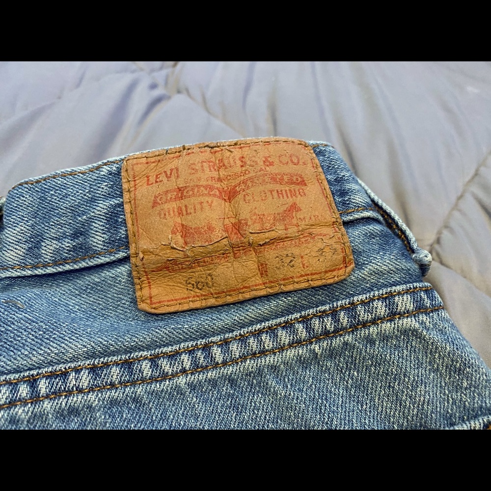 Used Levi 560 jeans 32x32